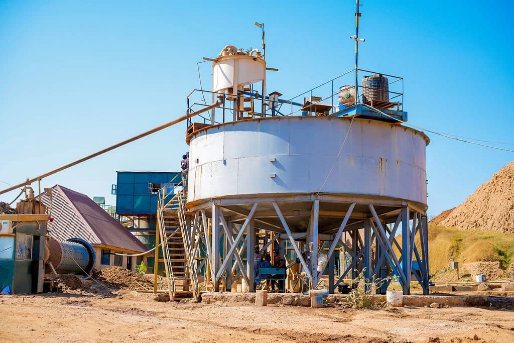 The Bondo NEMA-approved gold processing plant