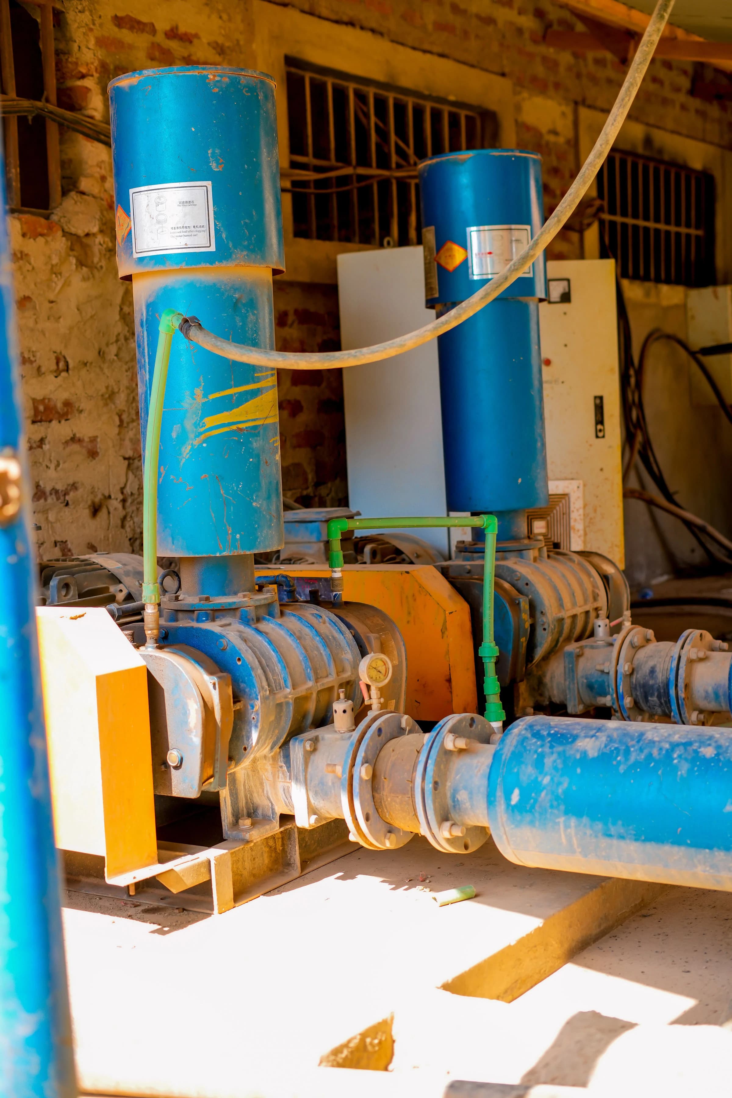 Industrial process pipework fabrication and slurry manifold assembly