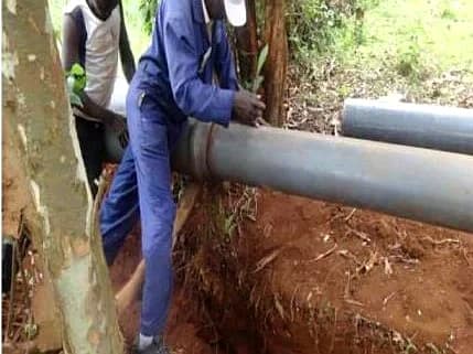 Pipe jointing, pressure reducing valves, and water distribution network.